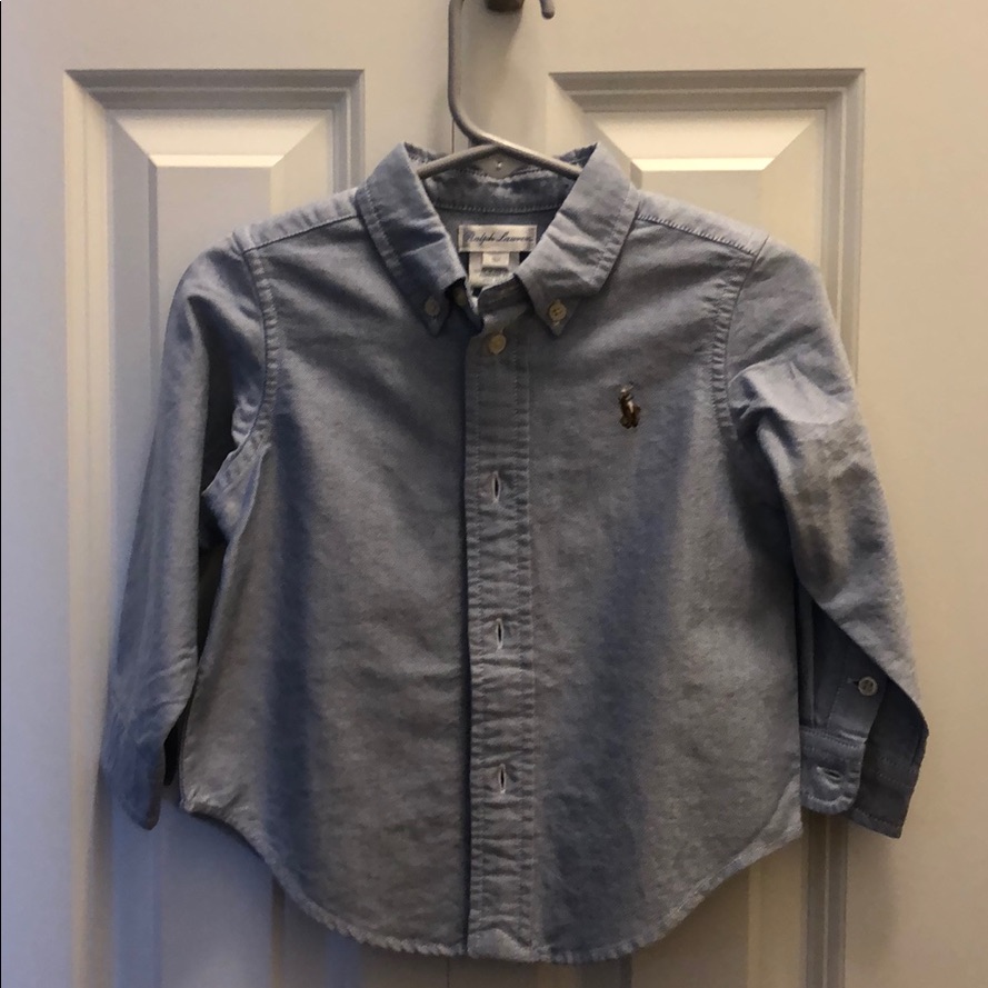 Toddler Boys Ralph Lauren Button Down. Worn Once!